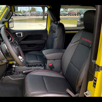 2018-2024 Jeep Wrangler OEM Replacement Leather Seat Covers